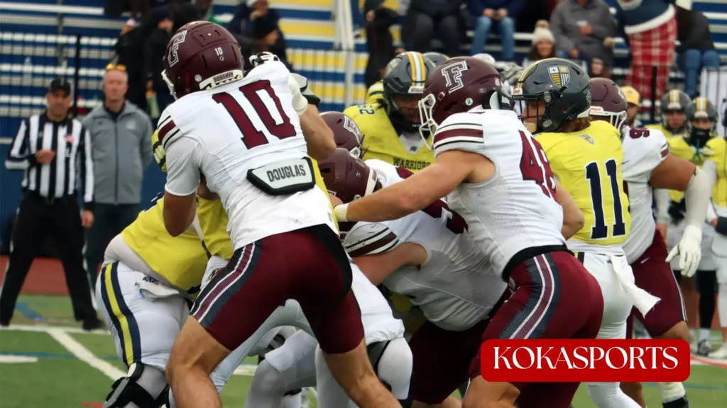Safety Intercepting a Running Back on a Screen Pass