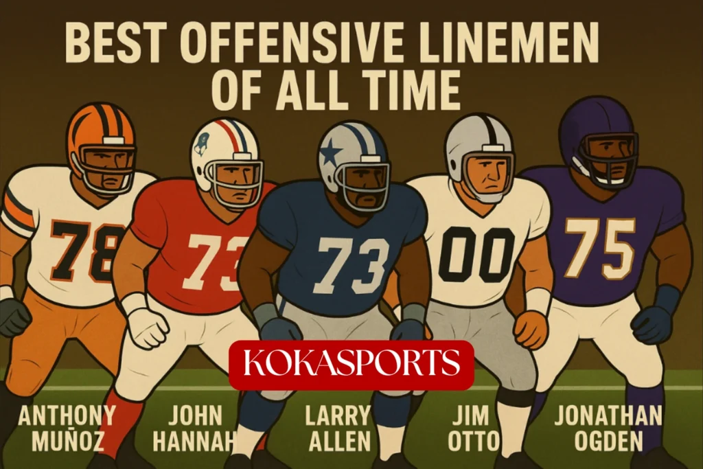 All Time Best Offensive Linemen In American Football