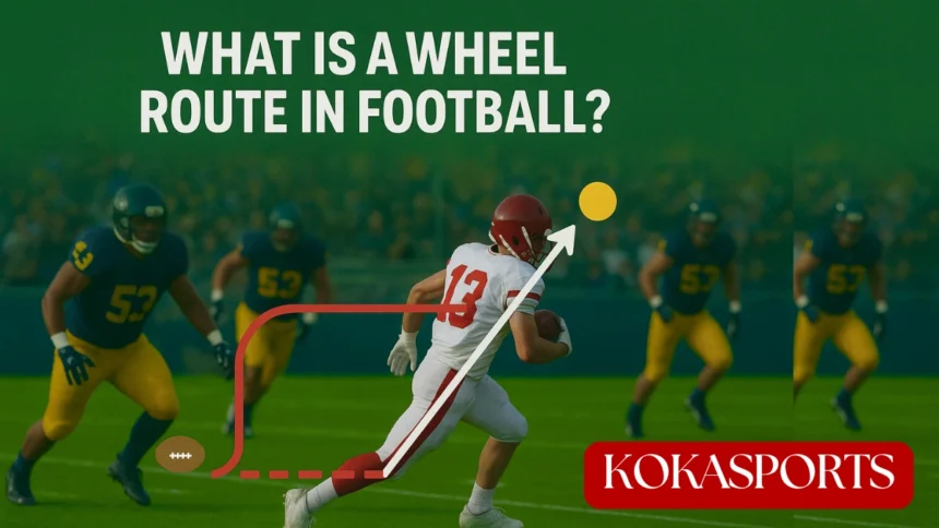What is a Wheel Route in Football? Complete NFL Playbook Guide