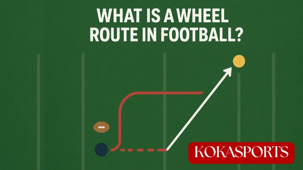 What is a Wheel Route in Football?