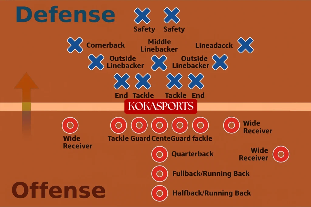 The Four Core Defensive Line Positions in Football