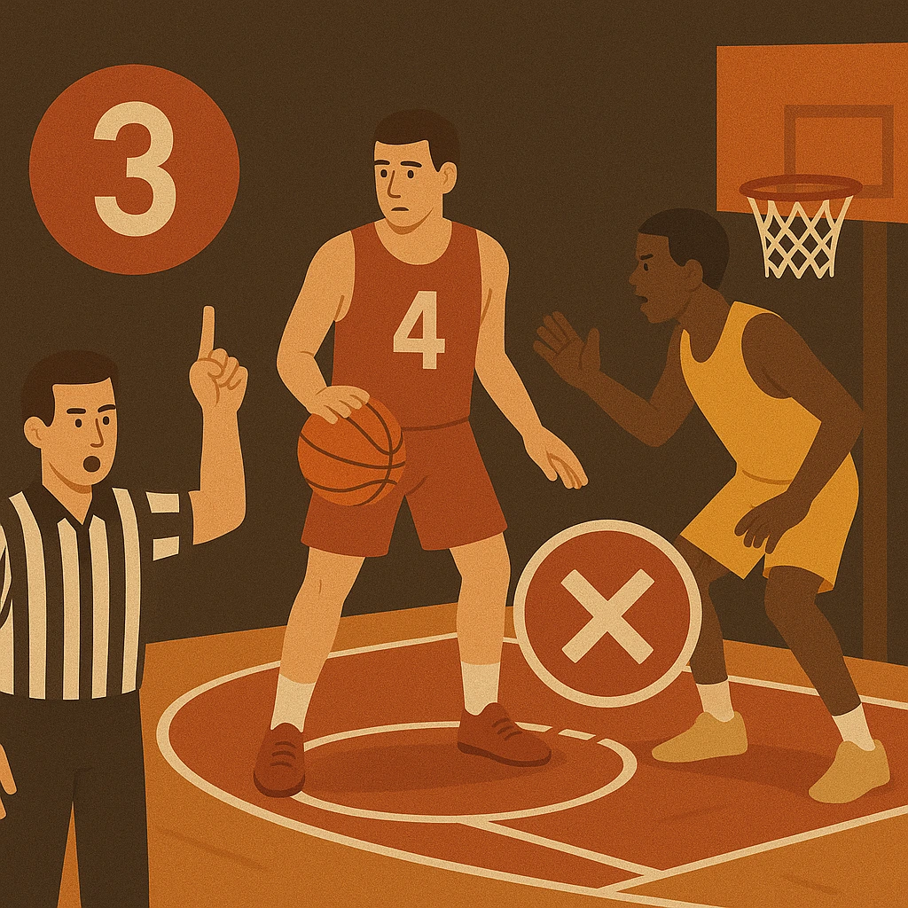 How Referees Call the 3-Second Violation