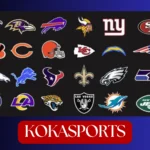 NFL Team Logos with Names