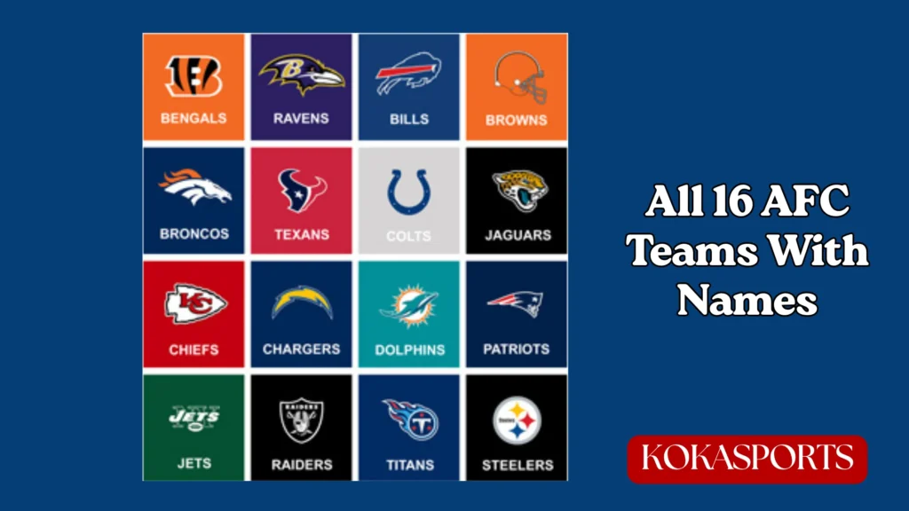 AFC Teams Explained