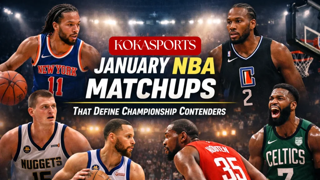Matchups That Clarify Which Teams Are Ready to Contend
