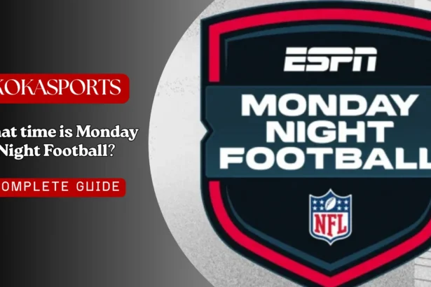 what time is monday night football