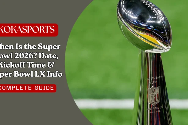 When Is the Super Bowl 2026? Date, Kickoff Time & Super Bowl LX Info