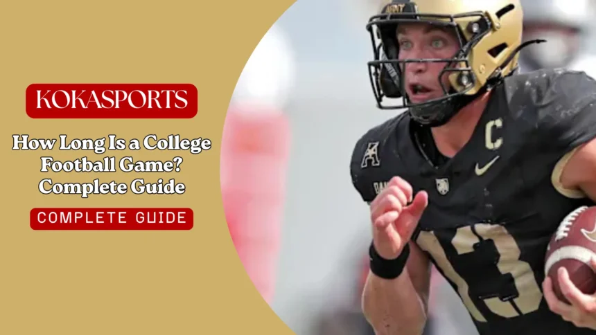 How Long Is a College Football Game? Complete Guide