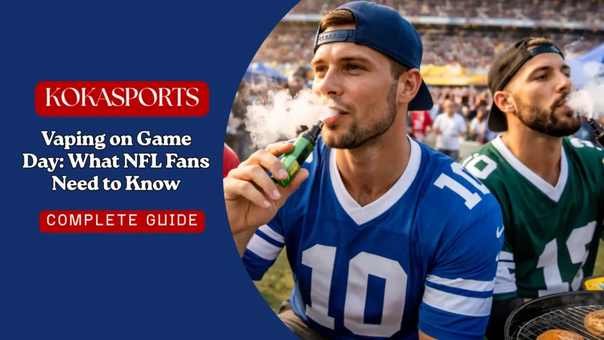 Vaping on Game Day: What NFL Fans Need to Know