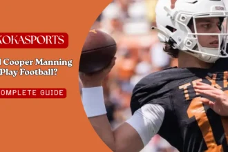 Did Cooper Manning Play Football?