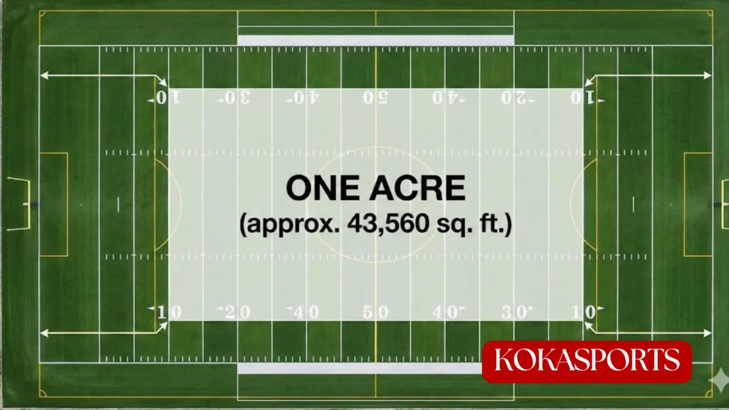 How to Calculate Acres to Football Fields Yourself