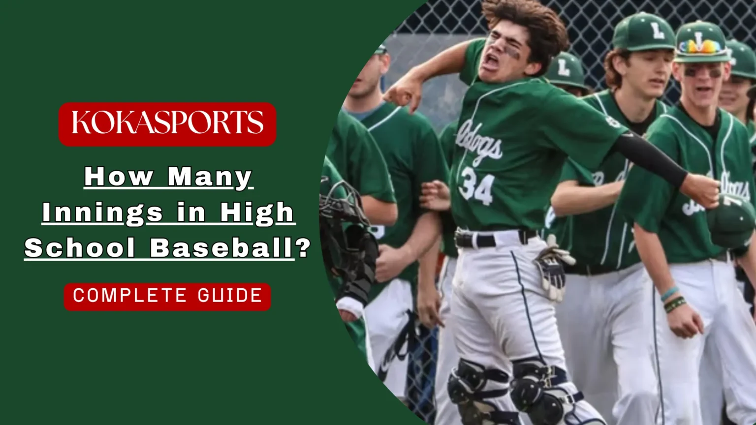 How Many Innings in High School Baseball