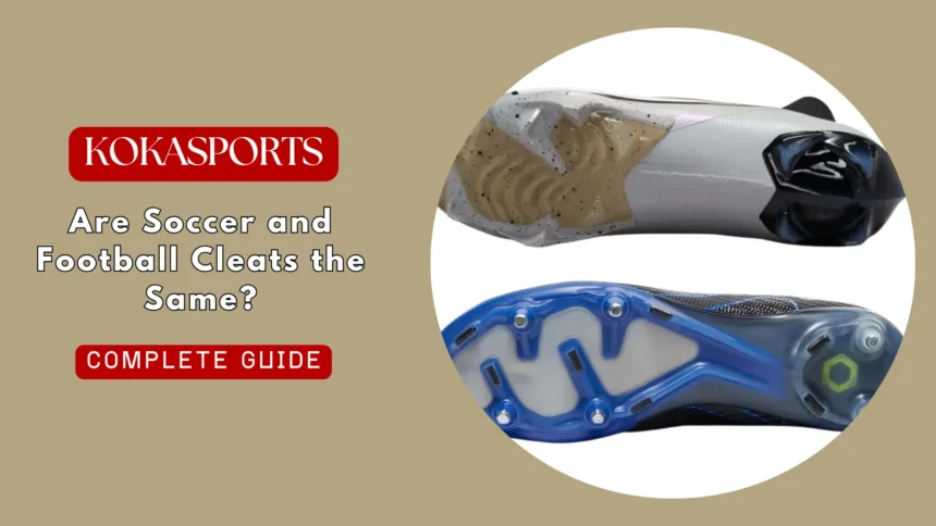 Are Soccer and Football Cleats the Same?