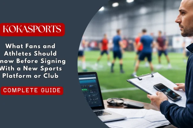 What Fans and Athletes Should Know Before Signing With a New Sports Platform or Club