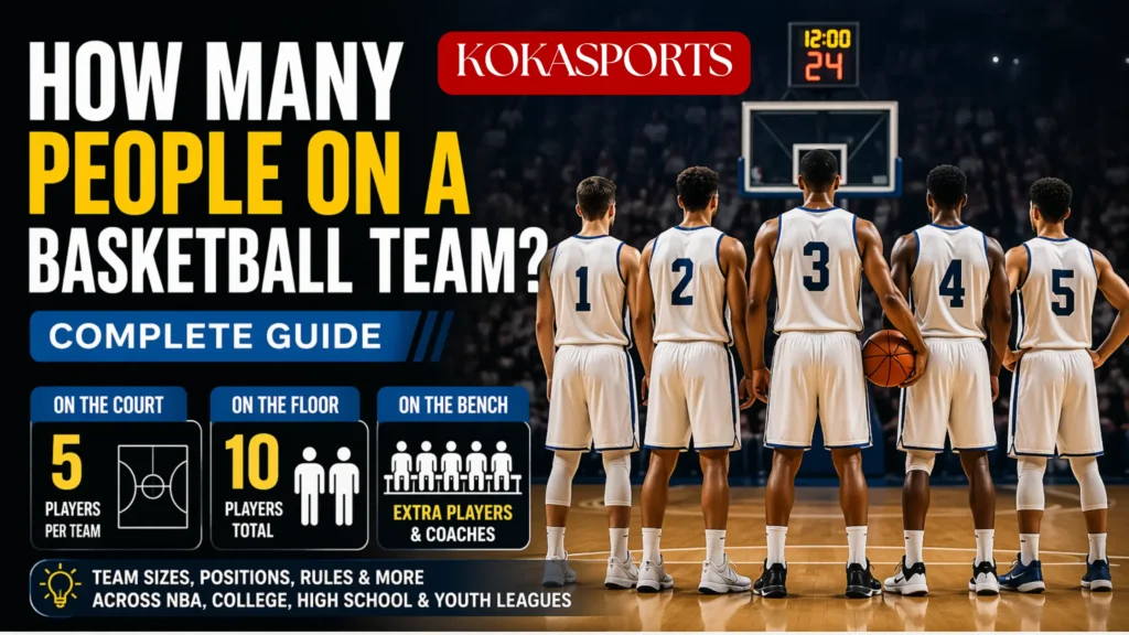 How Many People on a Basketball Team? (Simple Answer)