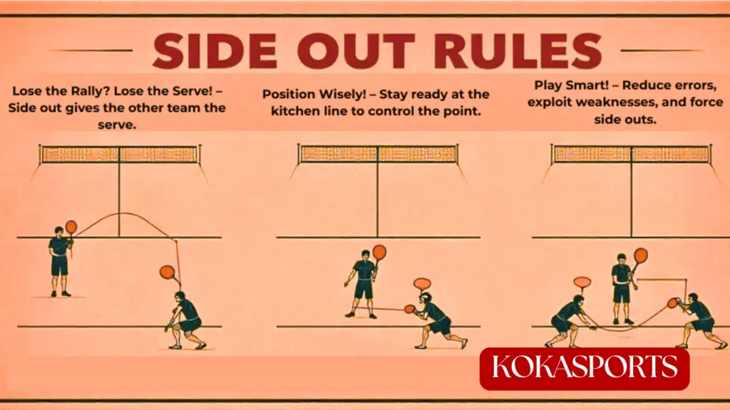 What does Side Out mean in Volleyball?