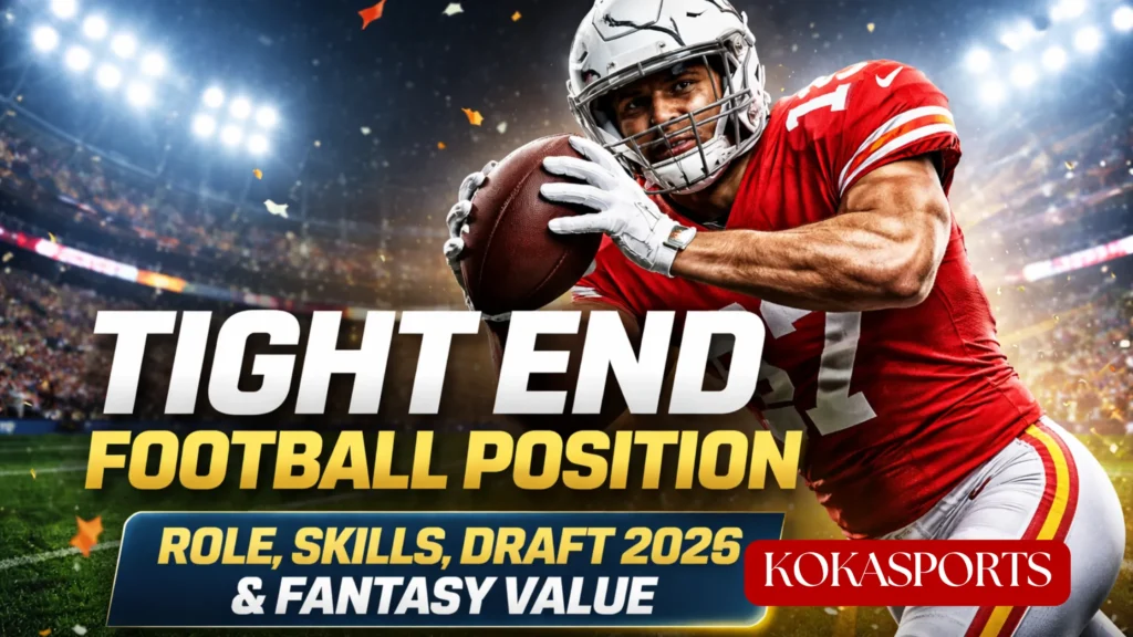 What Is the Tight End Football Position?
