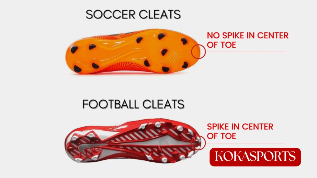 What's the Difference Between Soccer and Football Cleats?