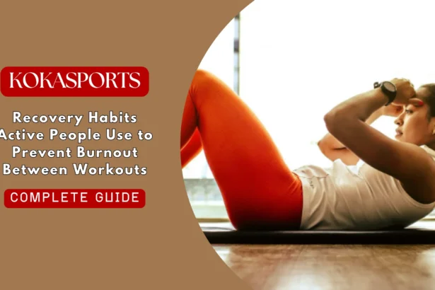 Recovery Habits Active People Use to Prevent Burnout Between Workouts