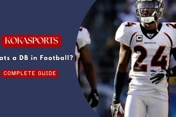 Whats a DB in Football? Complete Beginner's Guide