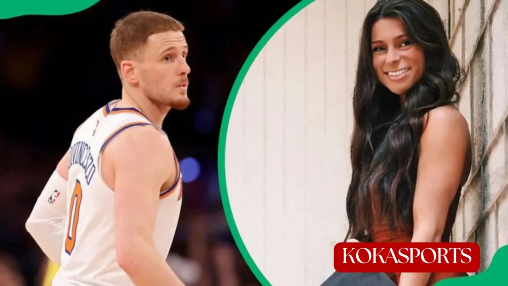 Is Donte DiVincenzo Wife Morgan Calantoni?