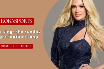 Who Sings the Sunday Night Football Song