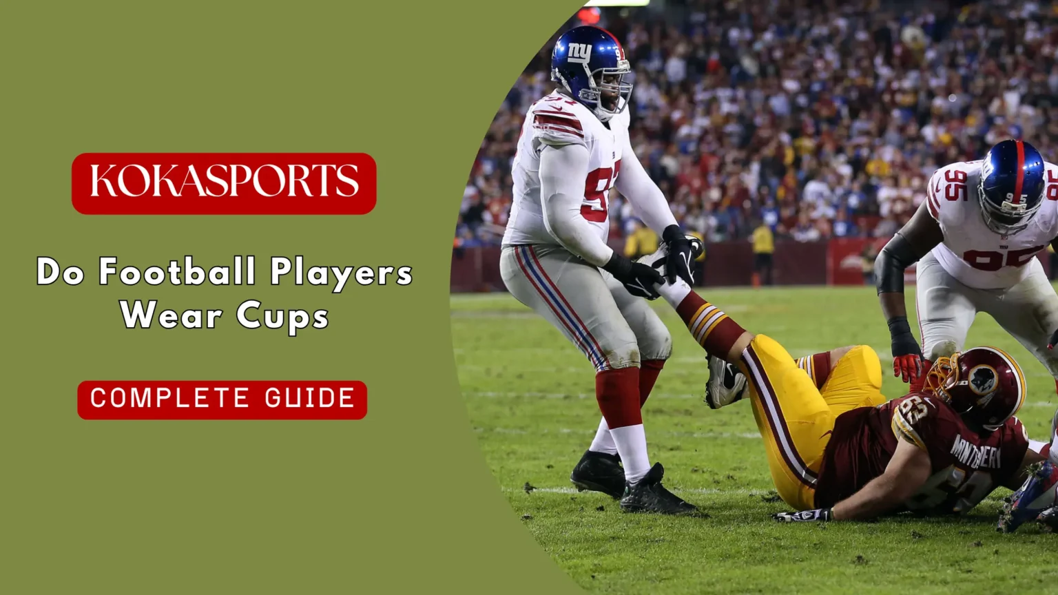 Do Football Players Wear Cups