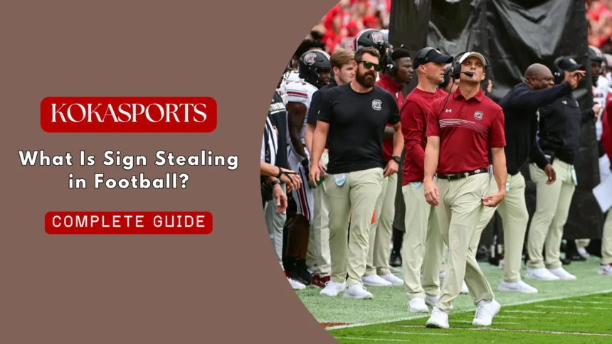 What Is Sign Stealing in Football?