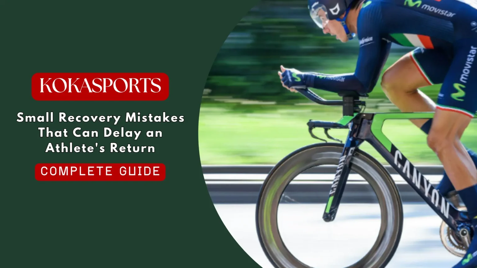 Small Recovery Mistakes That Can Delay an Athlete's Return