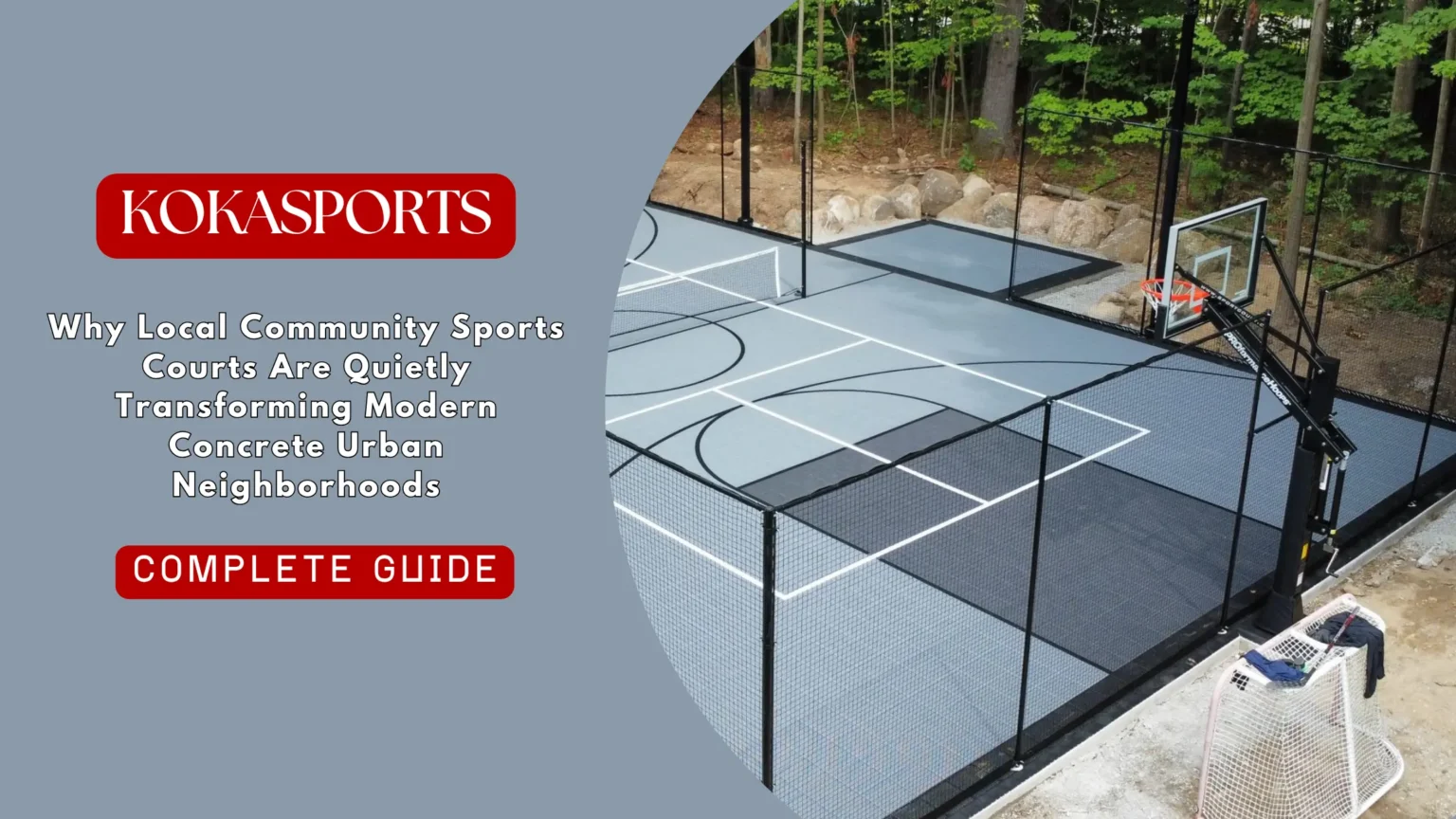 Why Local Community Sports Courts Are Quietly Transforming Modern Concrete Urban Neighborhoods