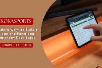 Modern Ways to Build a Clean and Functional Matchday Desk Setup