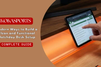 Modern Ways to Build a Clean and Functional Matchday Desk Setup