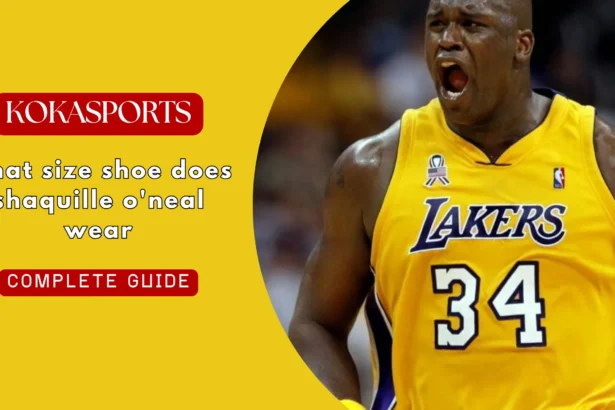What size shoe does Shaquille O'Neal wear? He wears a US men's size 22 — but his foot actually measures a size 20. That distinction comes from Shaq himself. He told Footwear News that his measured size is 20 and that he wears a 22 because he prefers the room — a habit born from wearing shoes that were too tight as a kid. Some sources list him at 23, which is likely the same story continuing. At 7 feet 1 inch tall, his footwear has always been a logistical problem. Below: the conversions, the real foot length, how he compares to other NBA giants, and why the numbers you find online disagree so wildly.