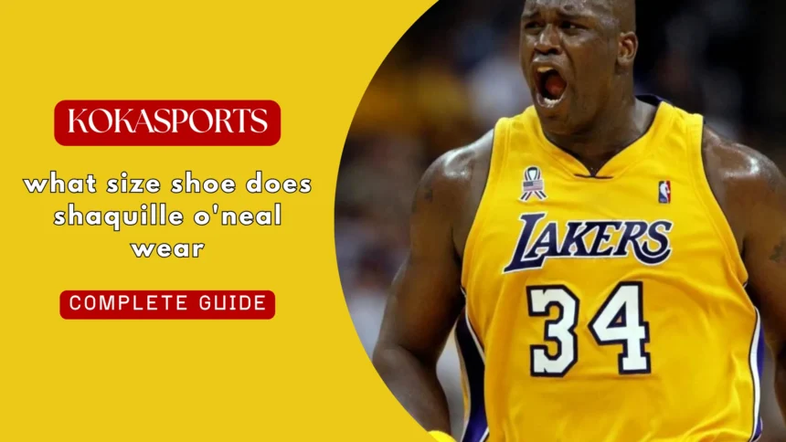 What size shoe does Shaquille O'Neal wear? He wears a US men's size 22 — but his foot actually measures a size 20. That distinction comes from Shaq himself. He told Footwear News that his measured size is 20 and that he wears a 22 because he prefers the room — a habit born from wearing shoes that were too tight as a kid. Some sources list him at 23, which is likely the same story continuing. At 7 feet 1 inch tall, his footwear has always been a logistical problem. Below: the conversions, the real foot length, how he compares to other NBA giants, and why the numbers you find online disagree so wildly.