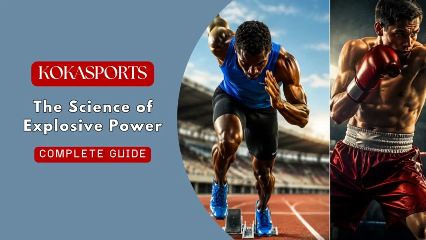 The Science of Explosive Power: What Sprinters, Boxers, and Footballers All Have in Common