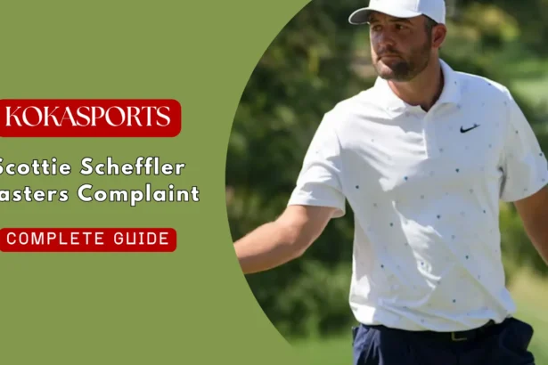 Scottie Scheffler Masters Complaint