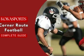 Corner Route Football