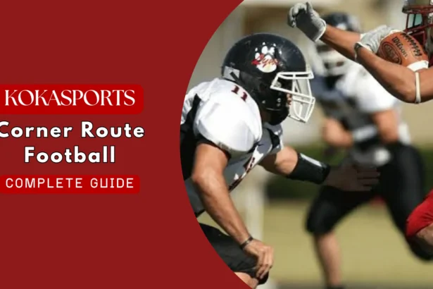 Corner Route Football