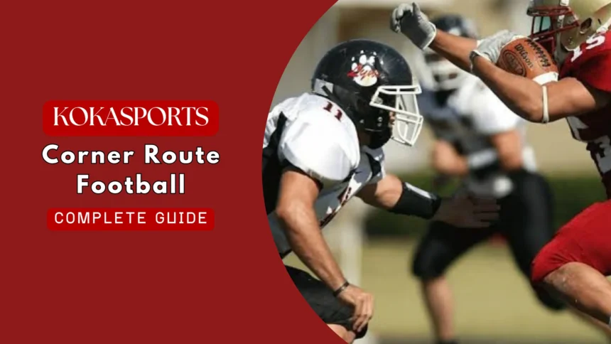 Corner Route Football