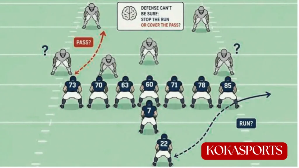 The Motion Wrinkle: Spreading Out of 13 Personnel