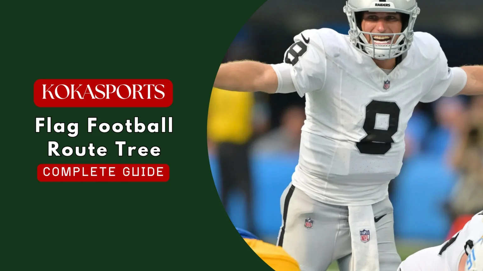Flag Football Route Tree