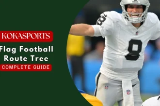 Flag Football Route Tree