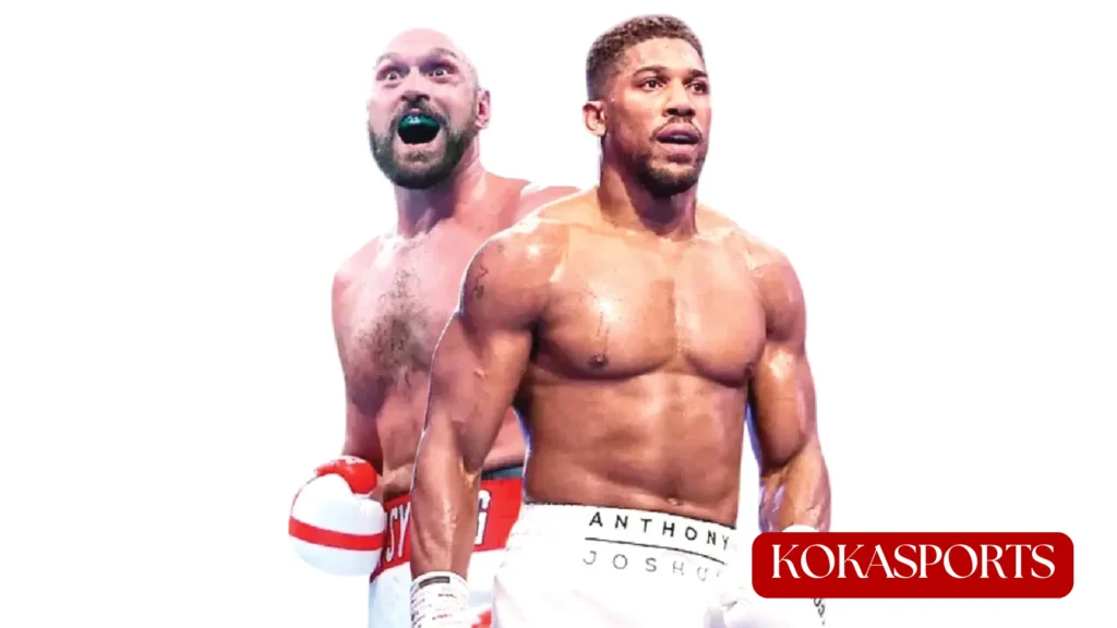 Fury and Joshua Train