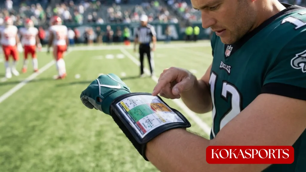 What Is a QB Wristband Template?